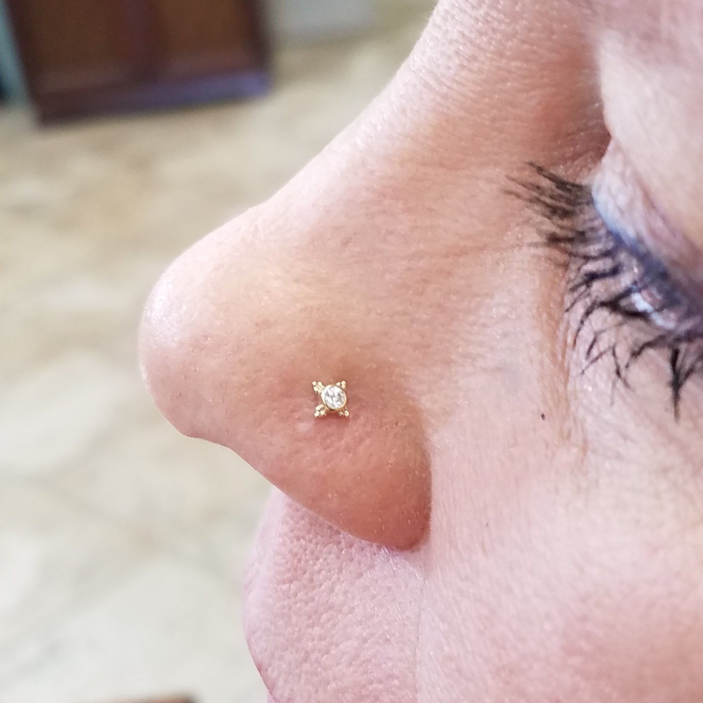 14K Mini Kandy Threadless End BVLA | Piercings by Tiffany