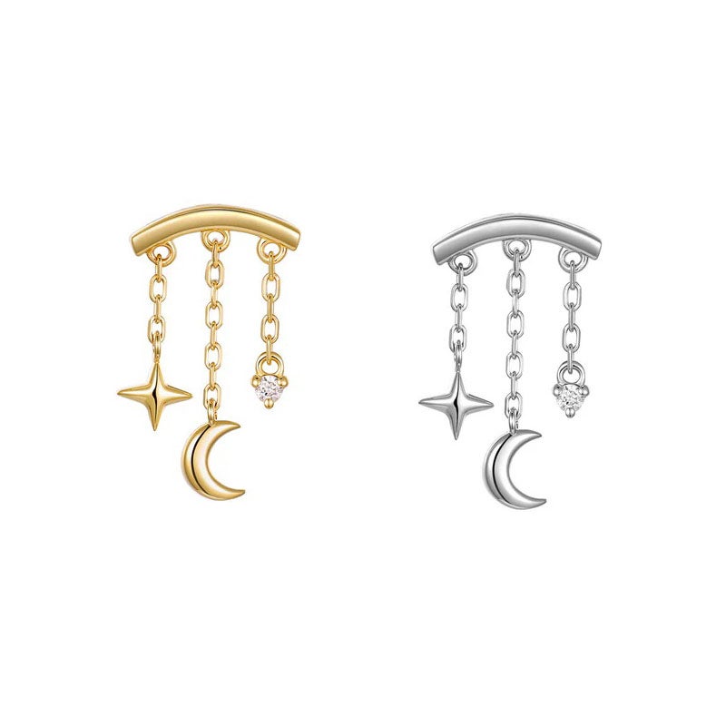 Threadless Piercing End 14K Cassiopeia Threadless End Modern Mood | Piercings by Tiffany