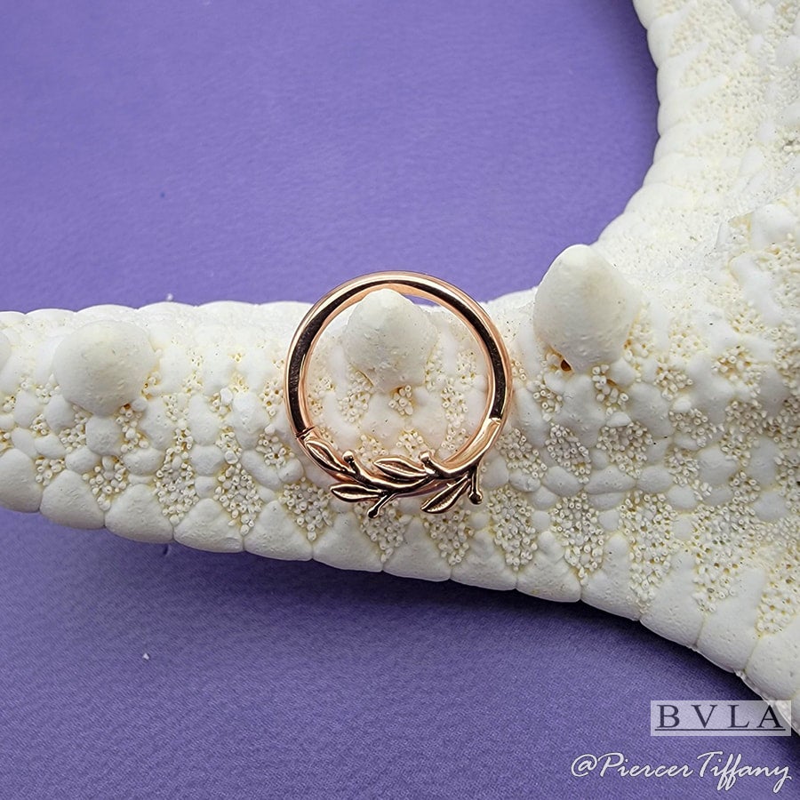 Amity Seam Ring BVLA 14K Gold | Piercings by Tiffany